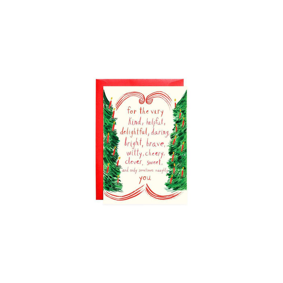 Light Up the Tree Card