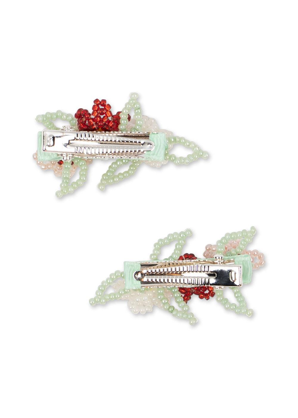 2 Pack Flower Field Hair Clips