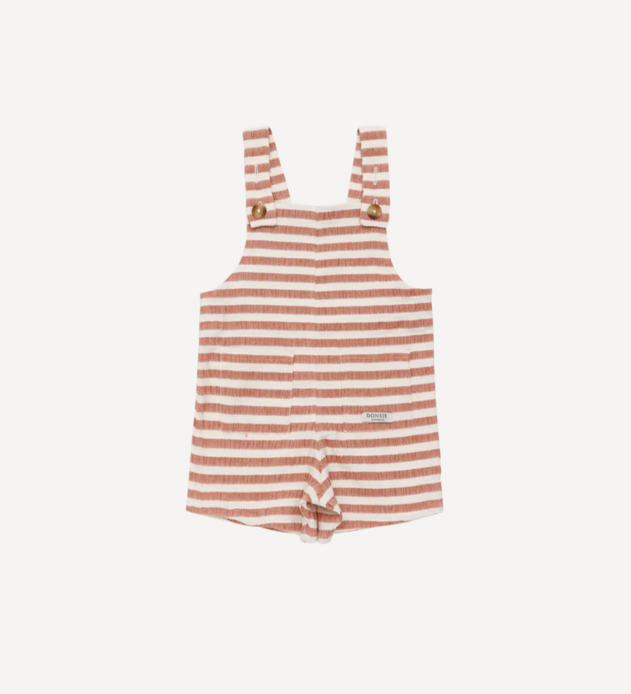 Dann Overalls - Rust Striped