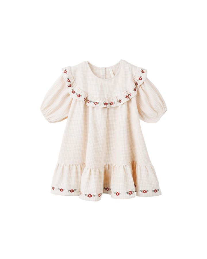 Cordelia Dress - Petal Gingham