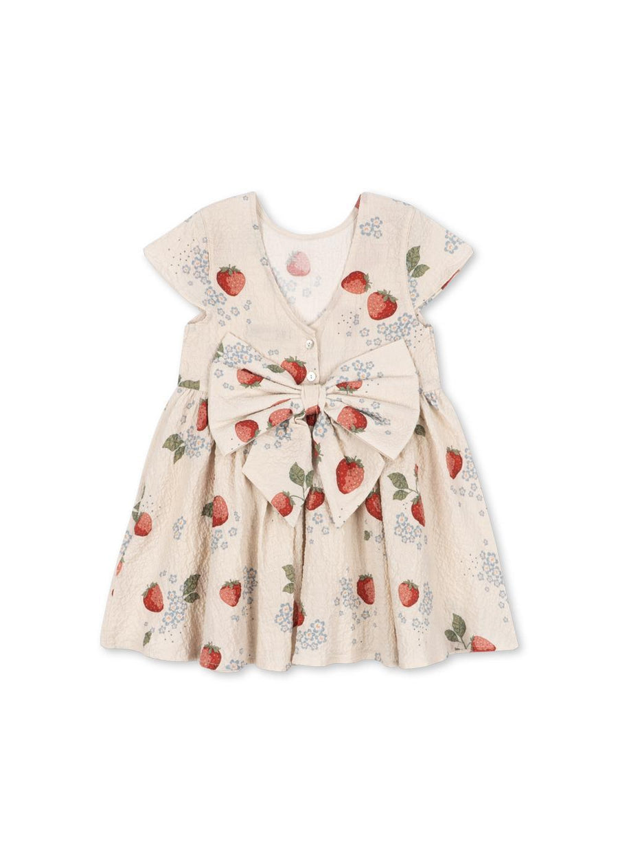 Ava SS Bow Dress - Marmelade Sun