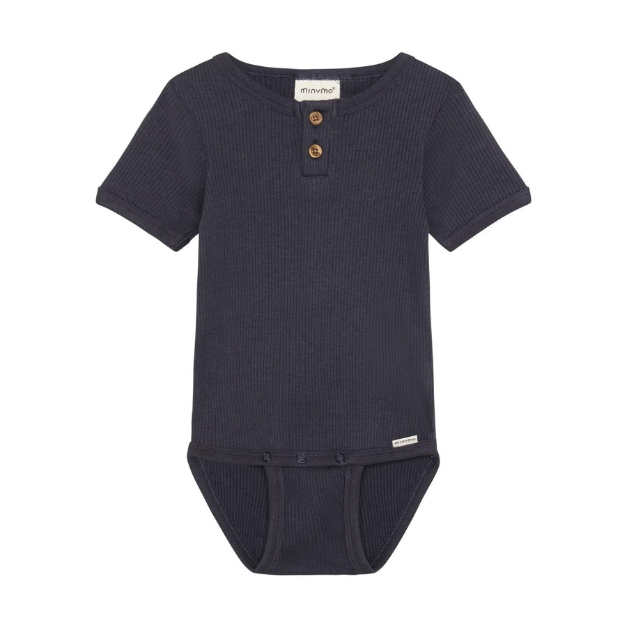 Odyssey Grey Ribbed Onesie