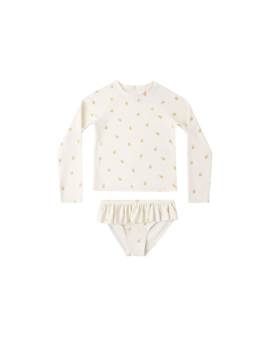 Rashguard Girls Set Pineapple