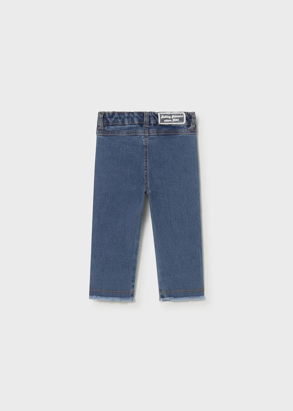 Jeans with Lace Detail