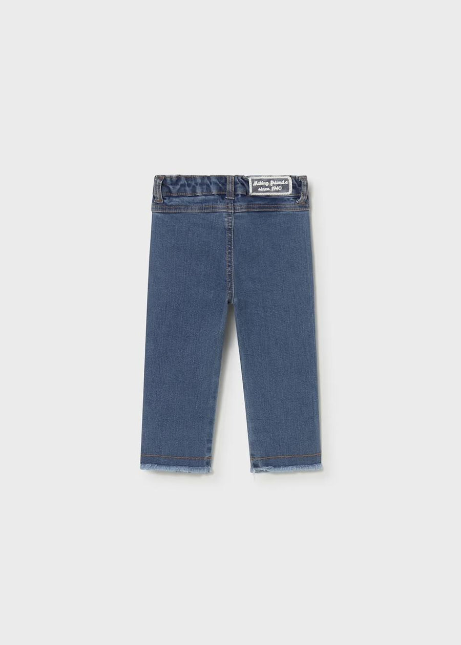 Jeans with Lace Detail