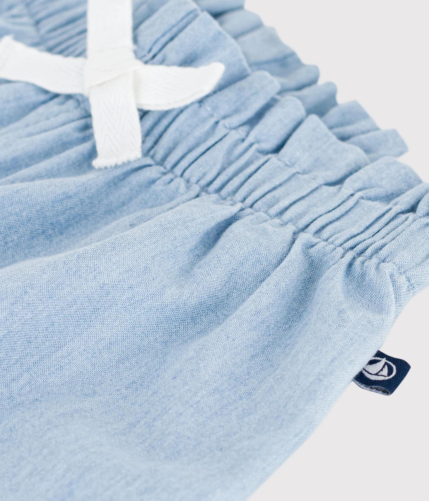 Baby Girl Chambray Pants