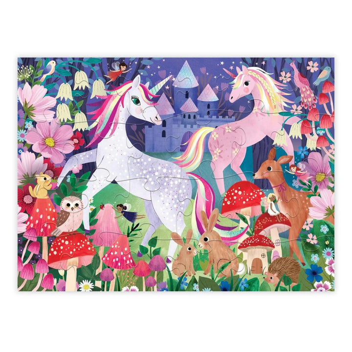 24 Pc Puzzle/Unicorn Castle