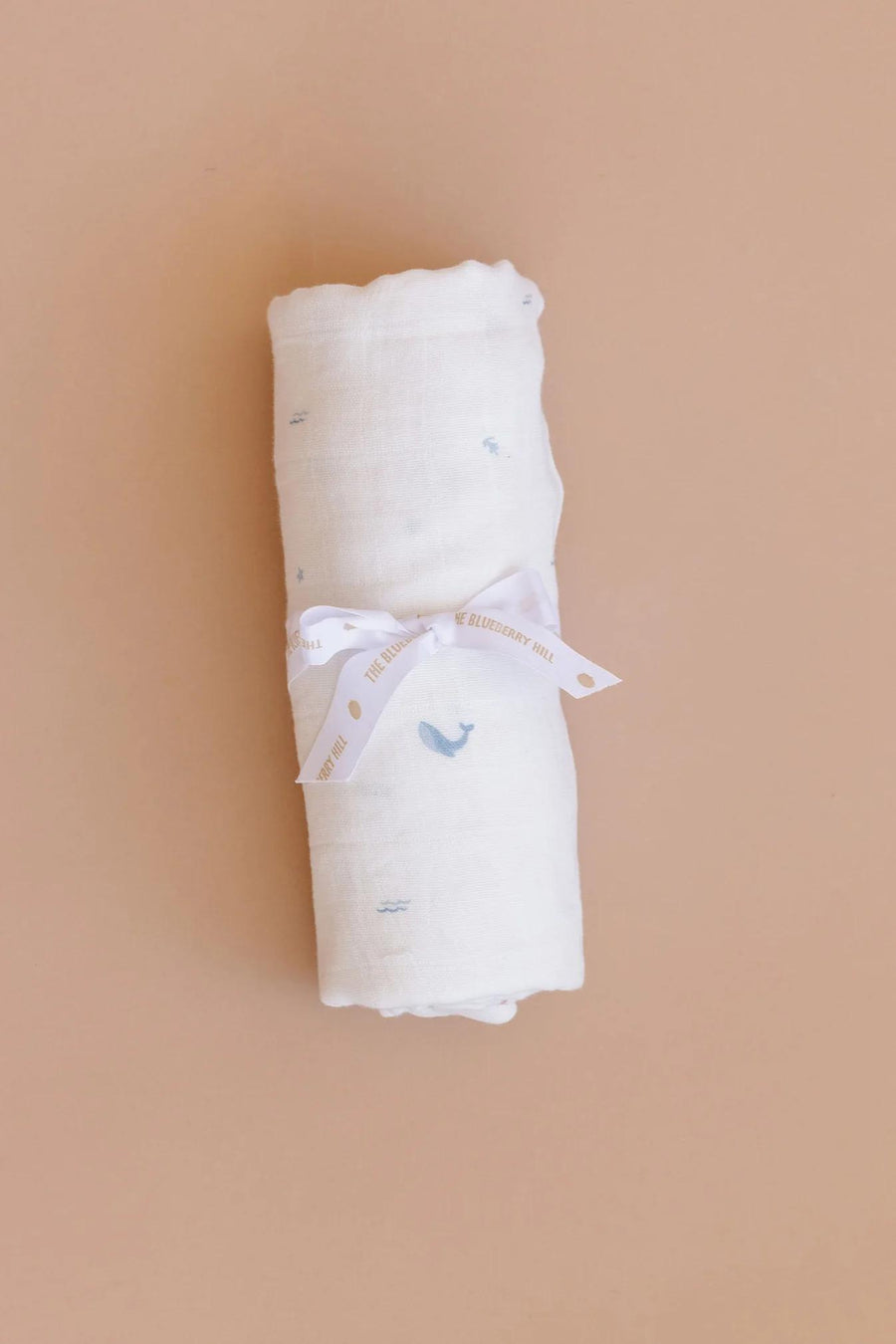 Organic Muslin Swaddle - Nautical