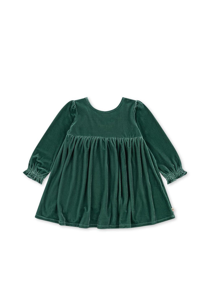 Gia Bow Dress - Fir