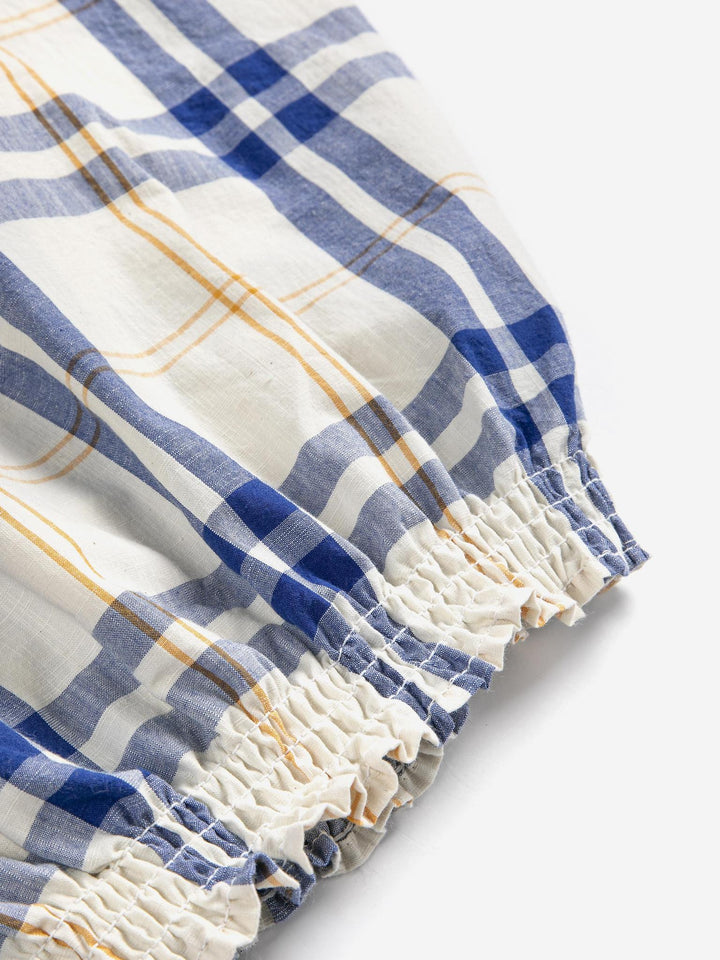 Fun Tartan Woven Top