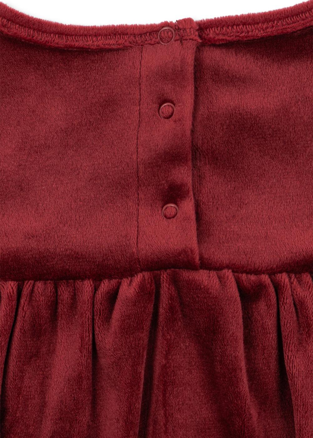Jingle Romper Dress - Red Dahlia