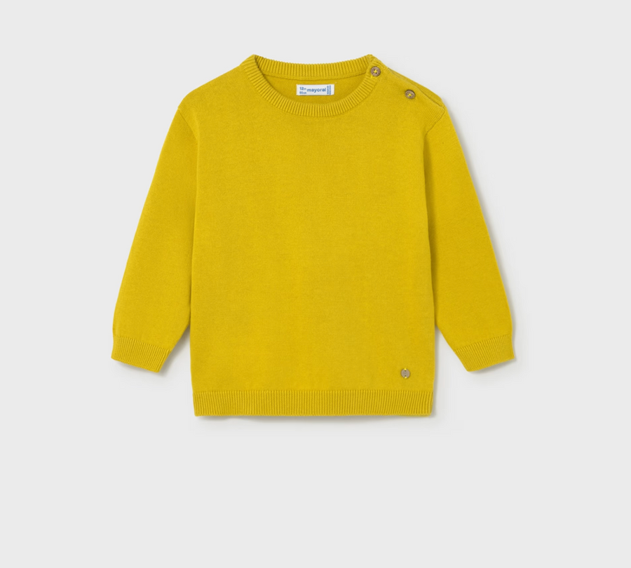 Crew Button Sweater