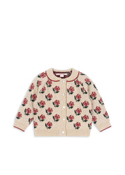 Belou Knit Cardigan - Rose