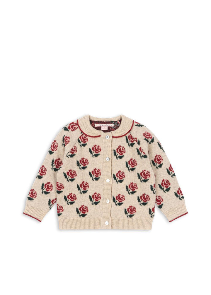 Belou Knit Cardigan - Rose
