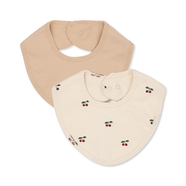 2 Pack Bibs Cherry