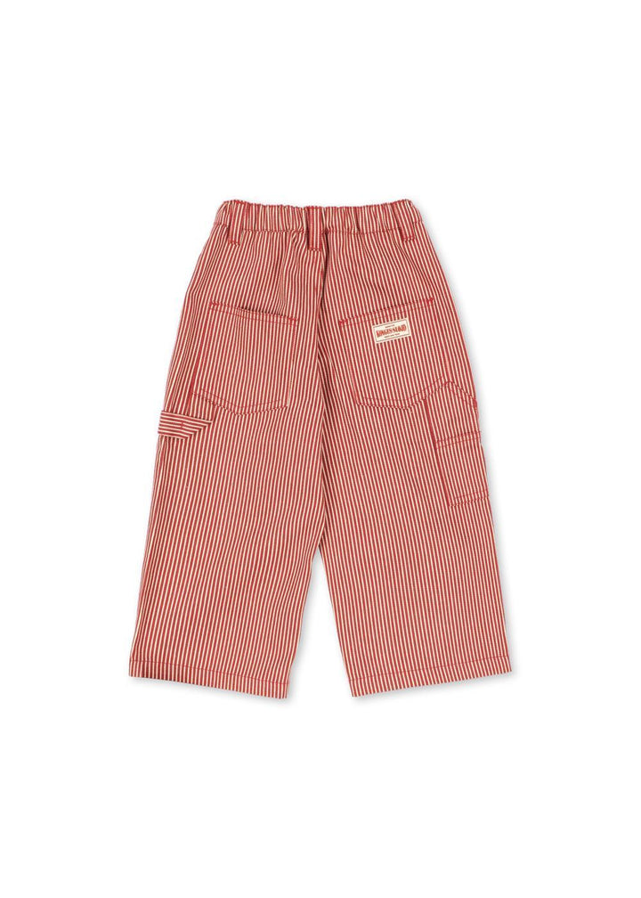 Luc Pants - Milk Rouge Stripe