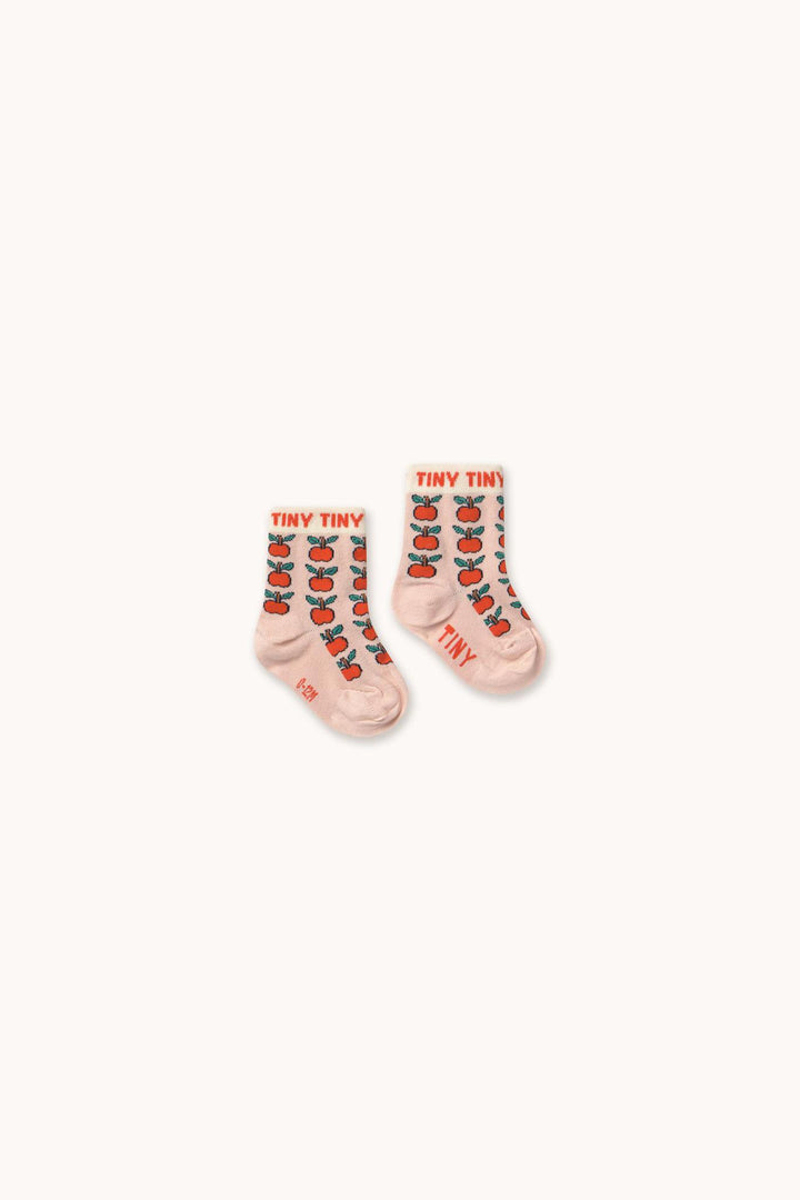 Apples Medium Sock