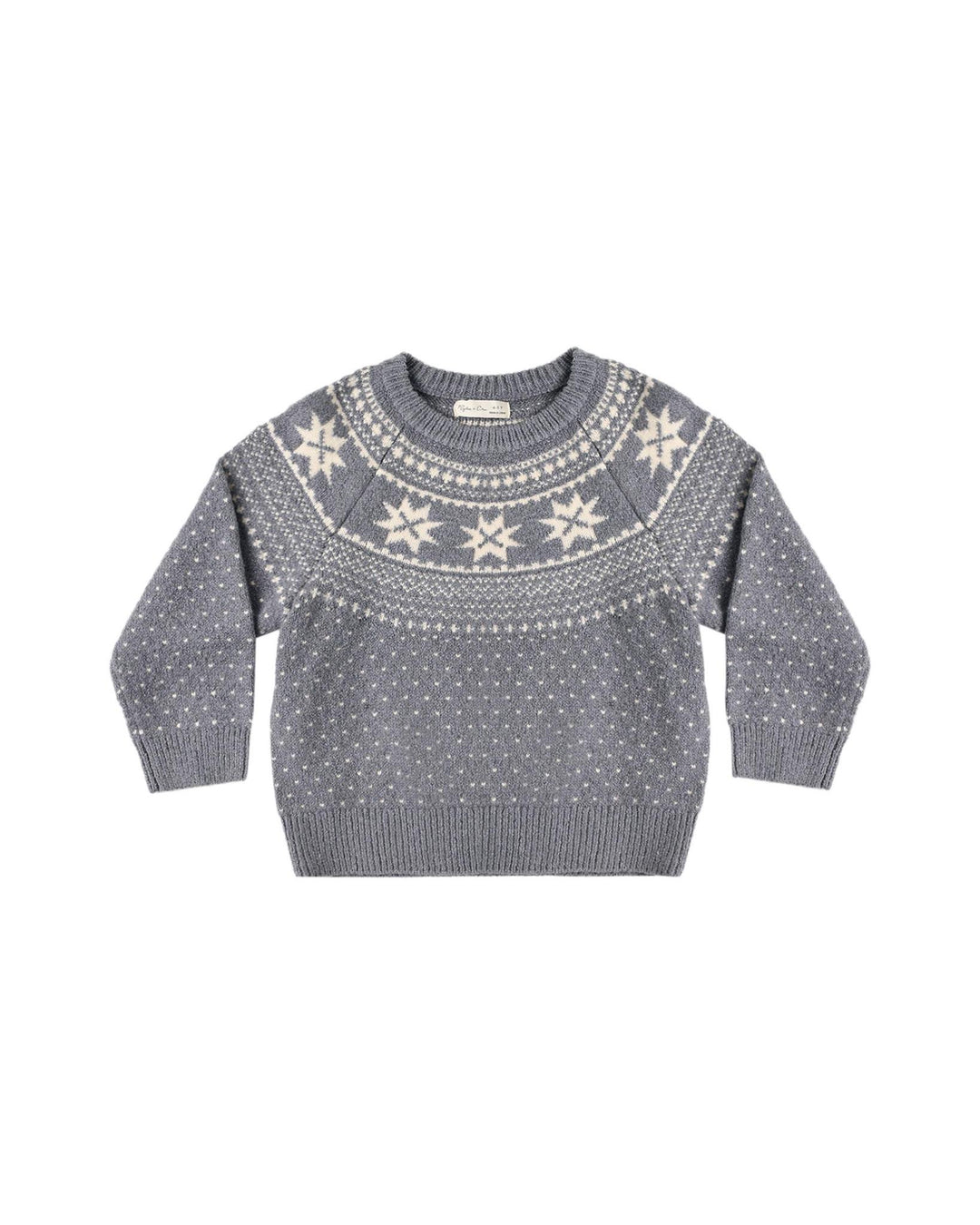 Fair Isle Sweater - Slate