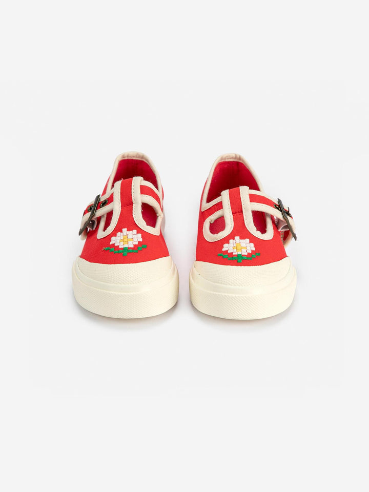 Pixel Daisy Sneakers