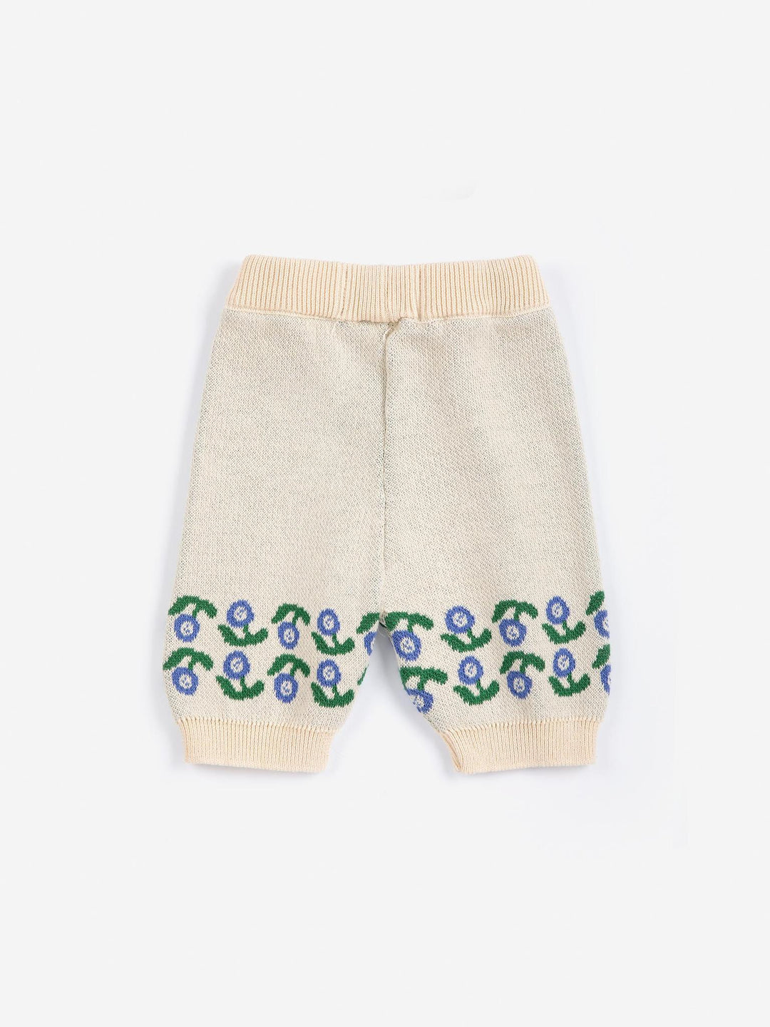 Stamp Bloom Knitted Pants