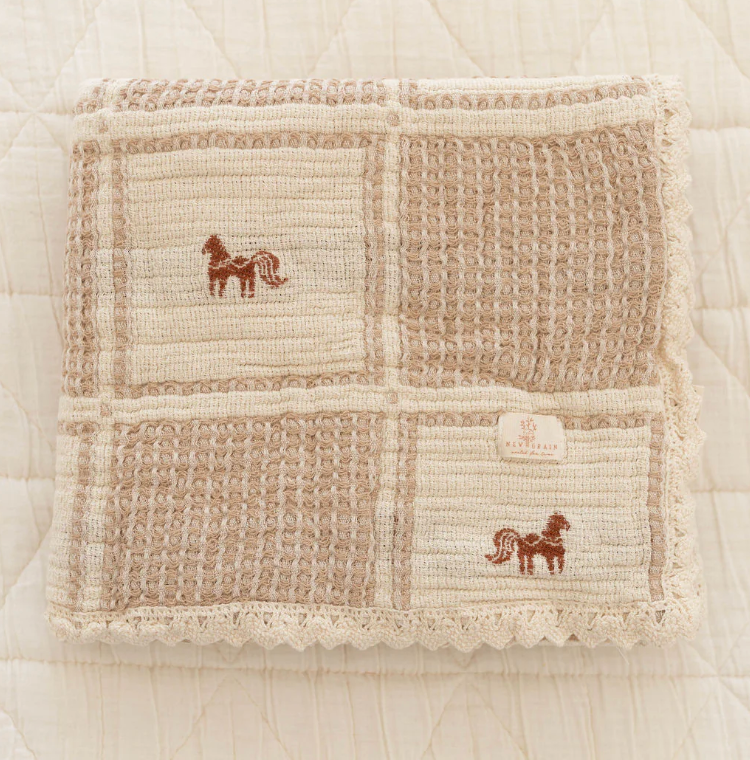 Patchwork Blanket - Pony