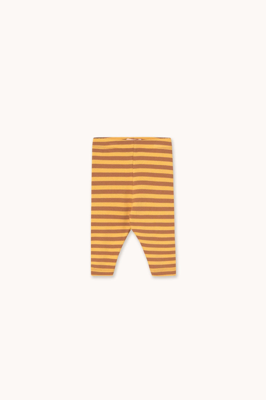 Stripes Rib Pant Yellow