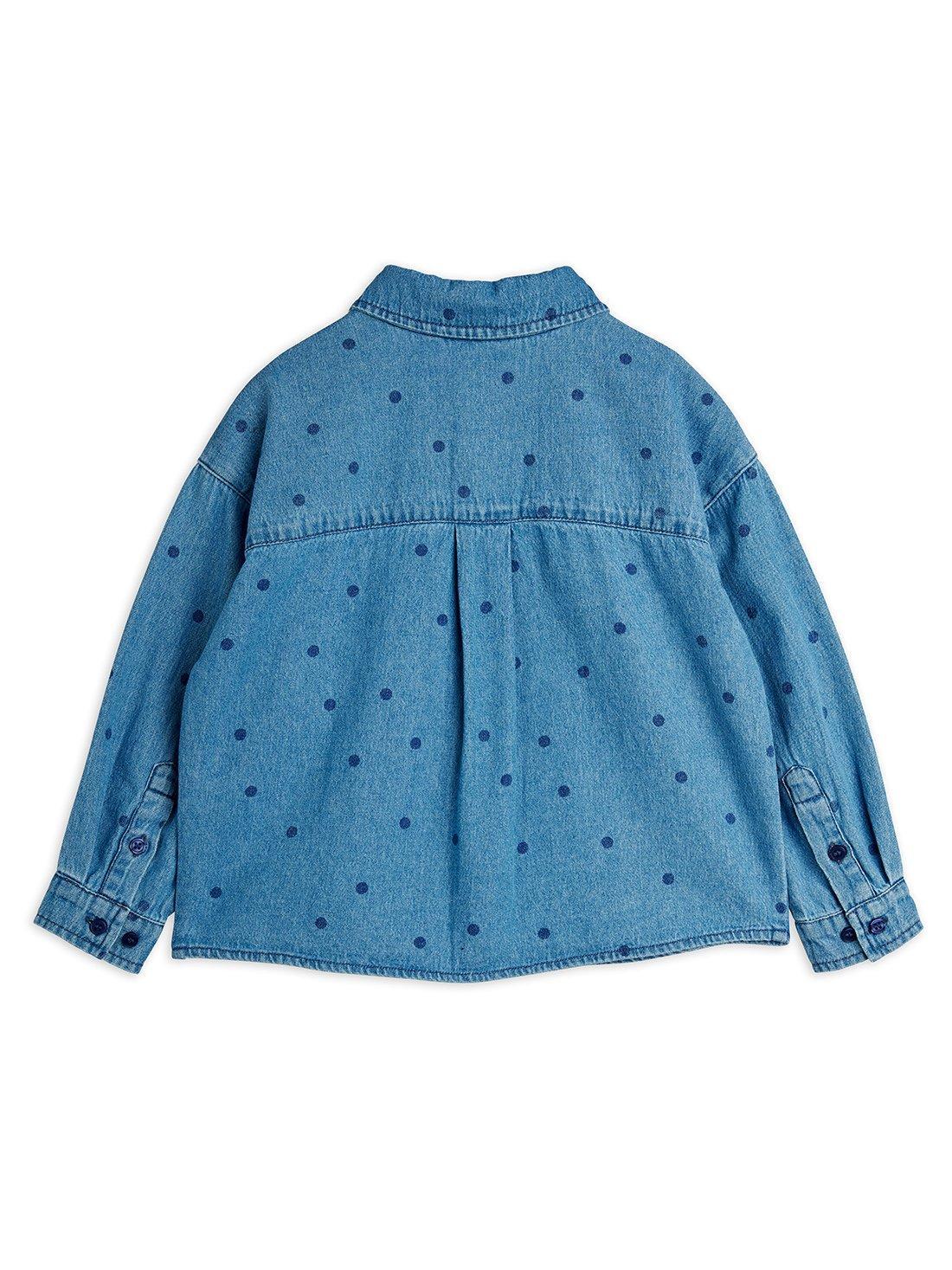 Dotted Denim Shirt