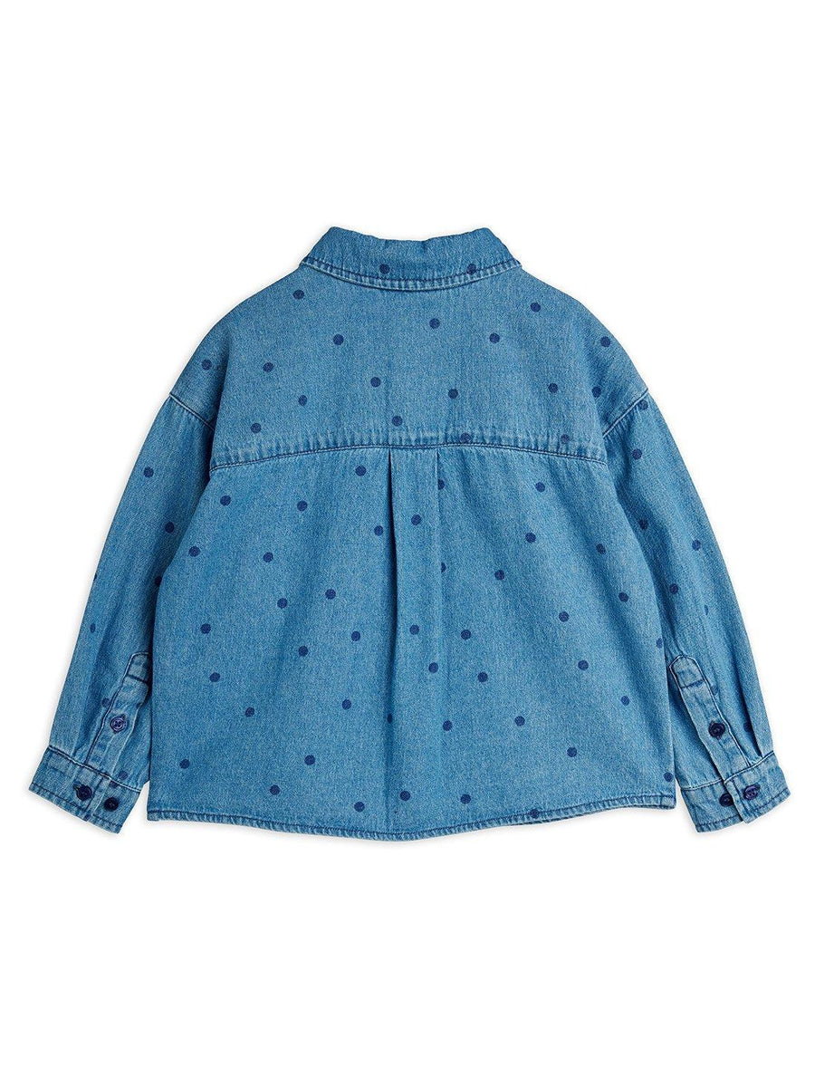 Dotted Denim Shirt