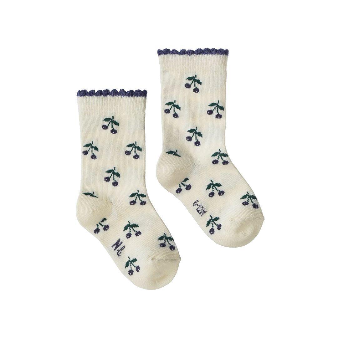Organic Cotton Socks - Winter Berry