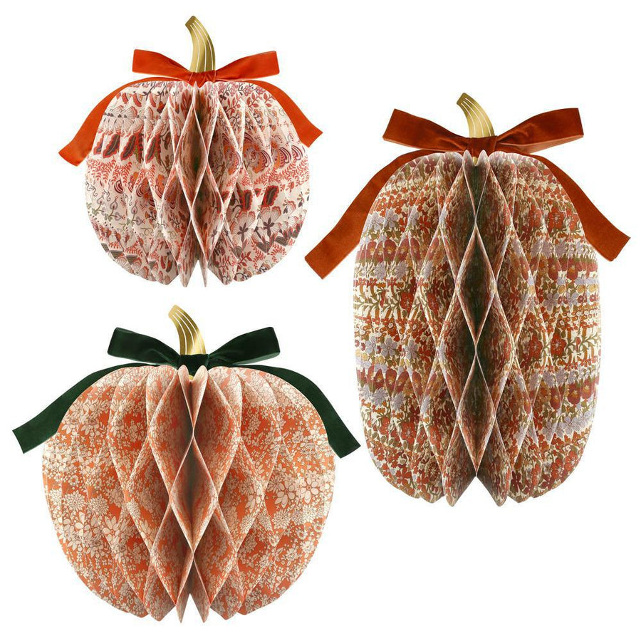 Liberty Paper Honeycomb Pumpkins