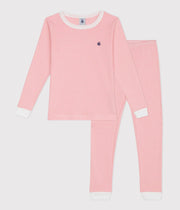 Girl Loungewear LS Stripe - Pink White