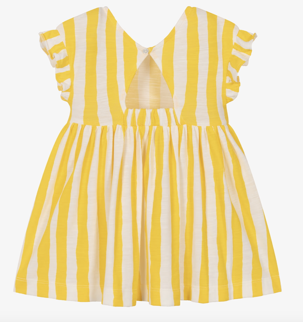 Yellow Striped Dress
