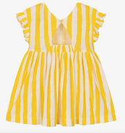 Yellow Striped Dress