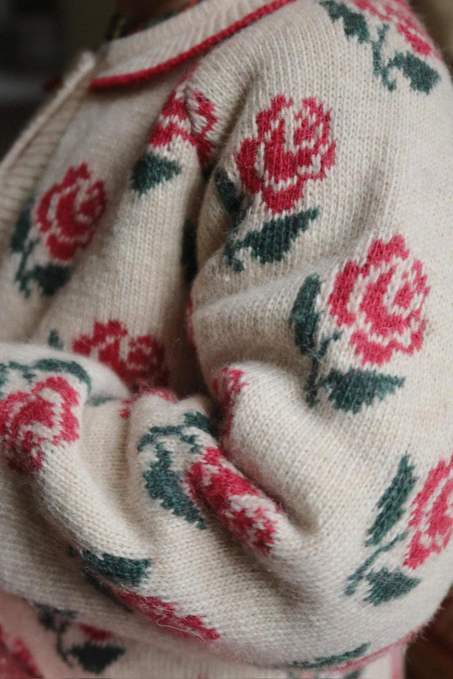 Belou Knit Cardigan - Rose