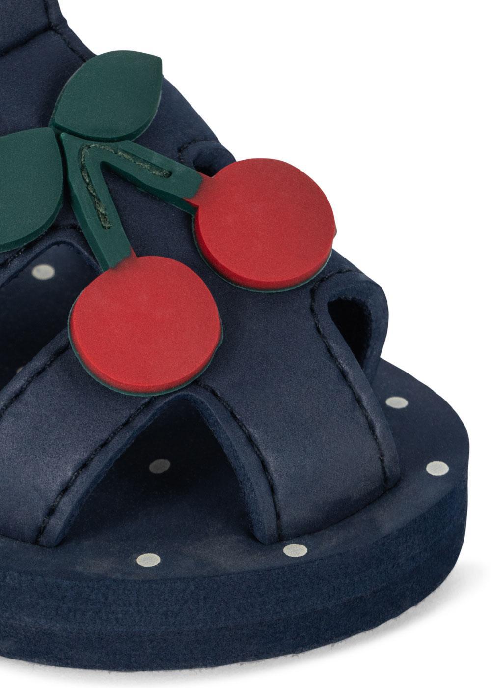 Sable Sandal - Navy Blazer
