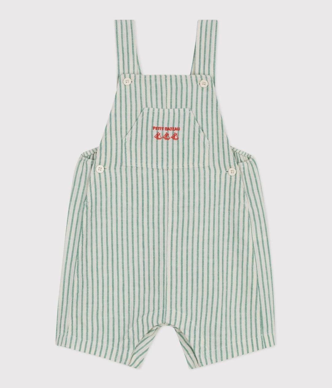 Baby Boy Stripe Short Overall