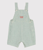 Baby Boy Stripe Short Overall