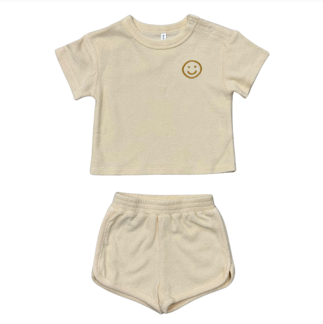 Short Sleeve Cotton Terry Set