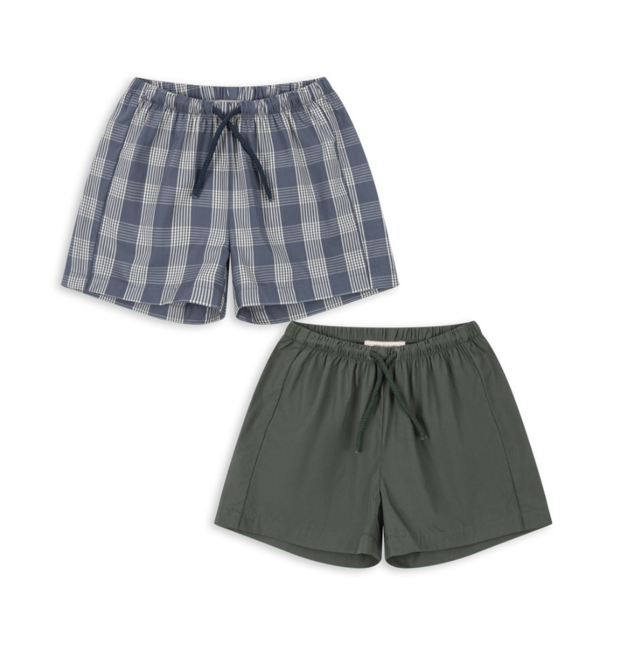 2 Pack Verne Shorts - Flint/Cilantro