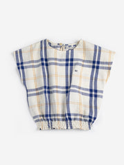 Fun Tartan Woven Top