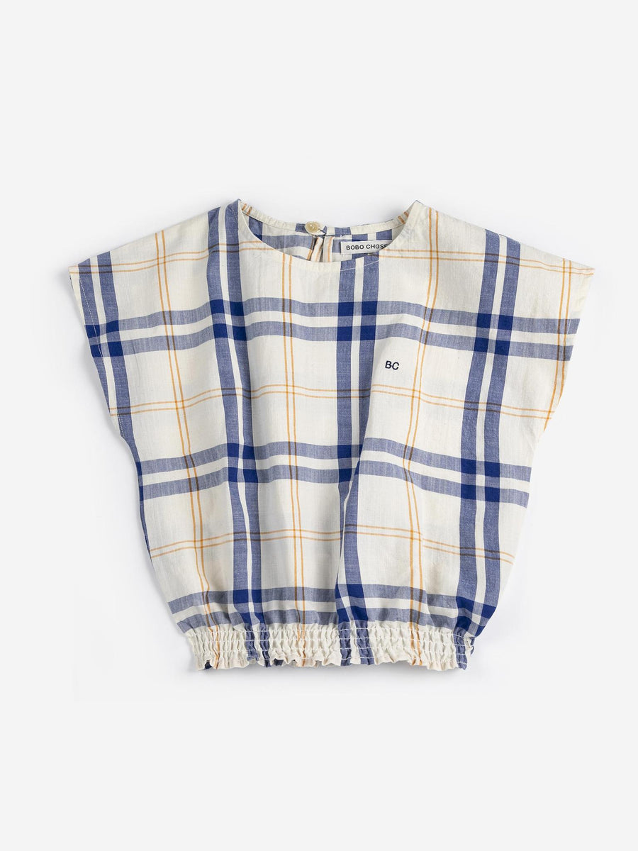 Fun Tartan Woven Top