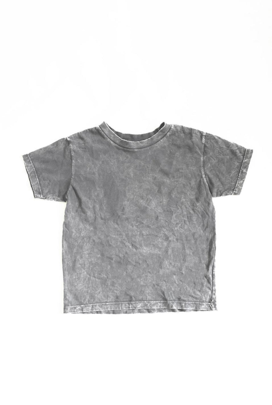 Mineral Washed Tee - Lt. Grey