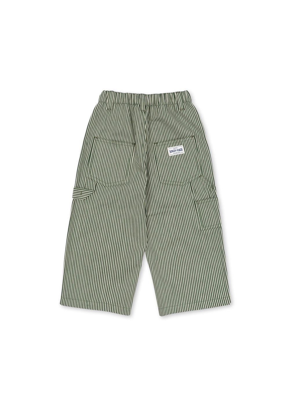 Luc Pants - Milk Verte Stripe