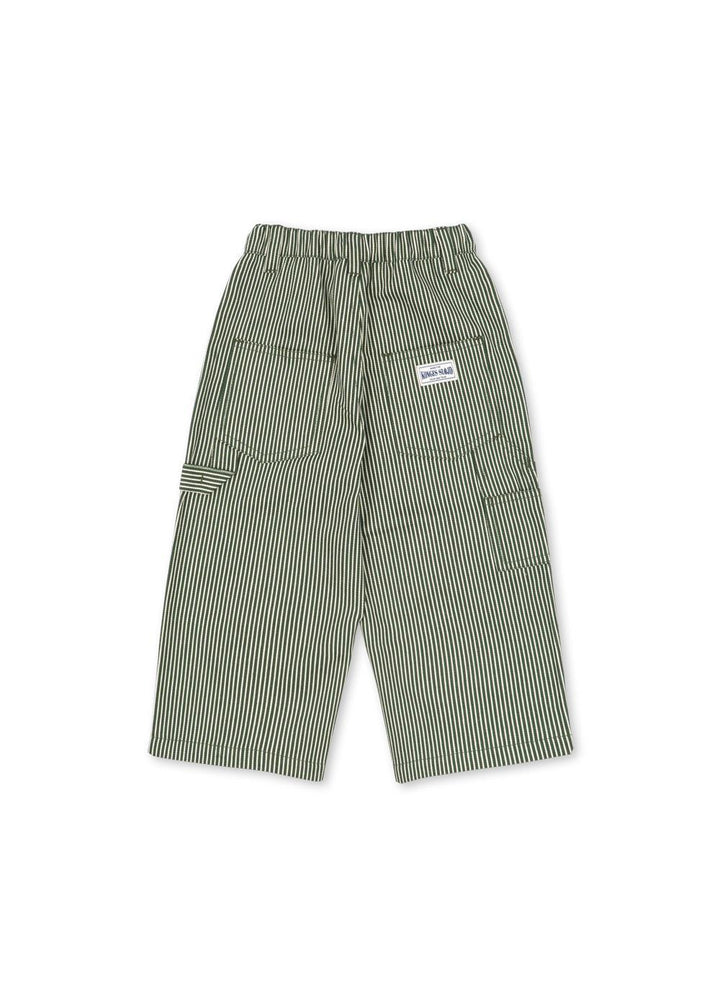 Luc Pants - Milk Verte Stripe