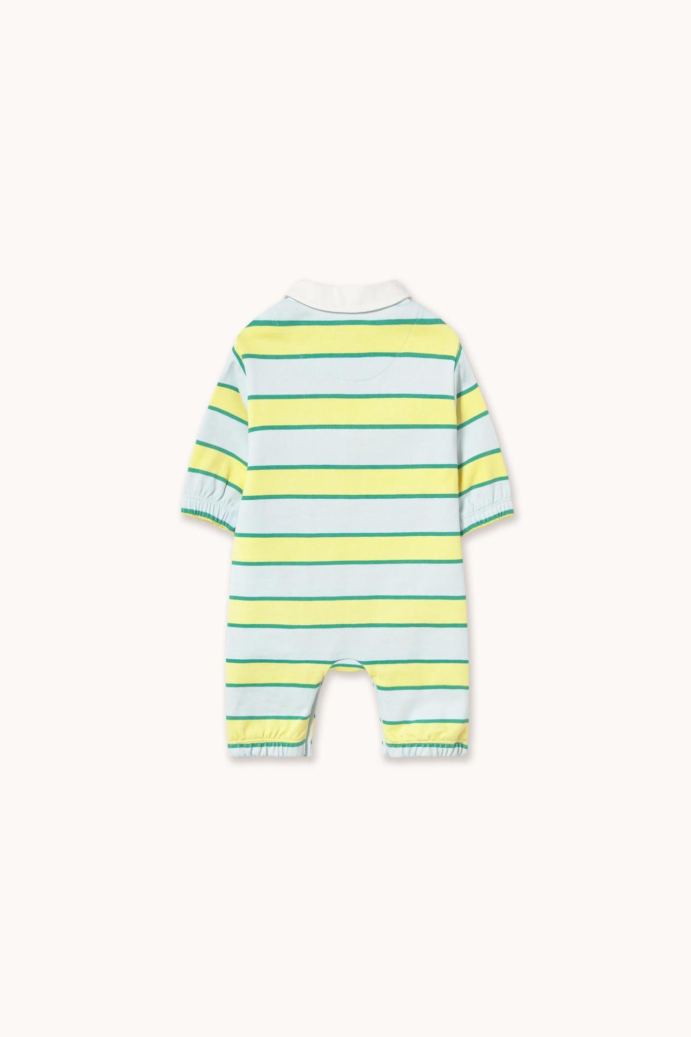 Retro Stripes Polo One-Piece