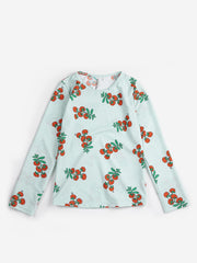 Juicy Tomatoes All Over Swim Shirt