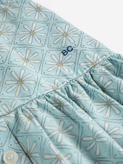 Daisy Mosaic All Over Woven Dress