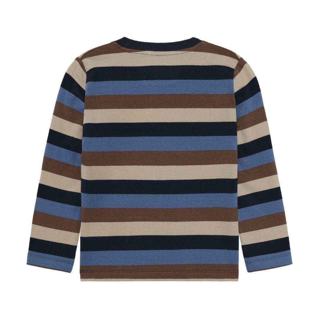 Multi-Stripe Long-Sleeve Tee