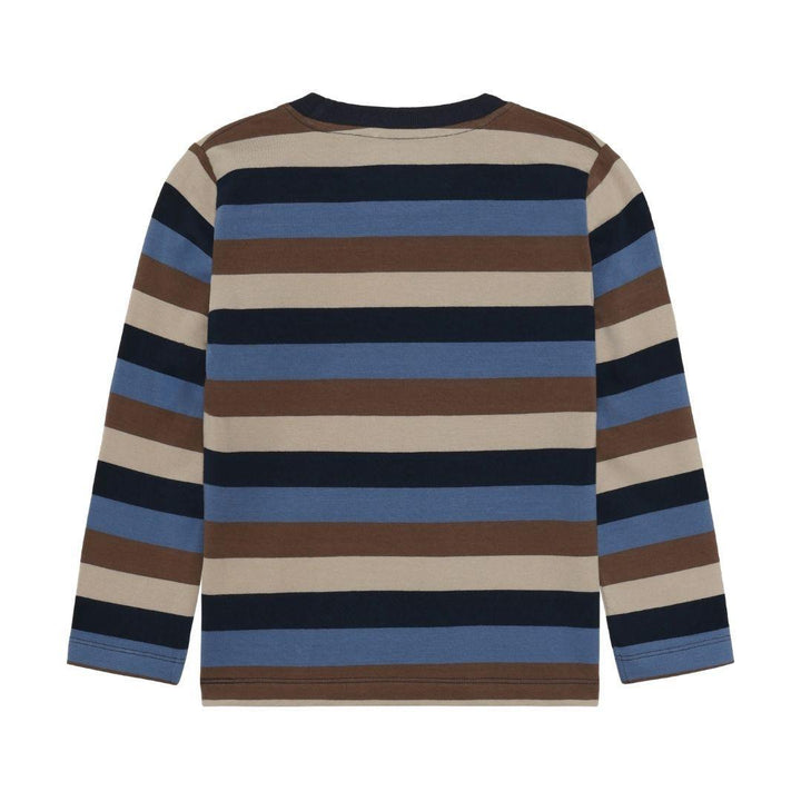 Multi-Stripe Long-Sleeve Tee