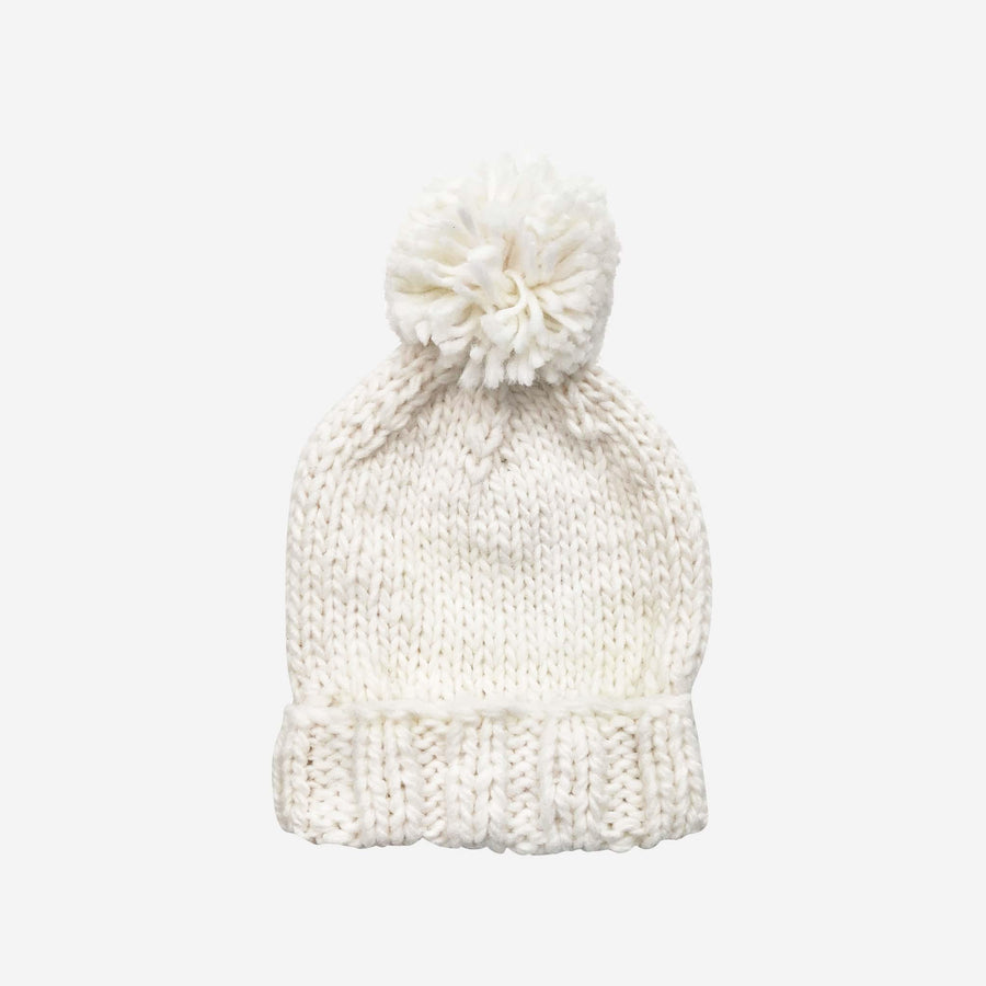 Classic Pom Hat Cream